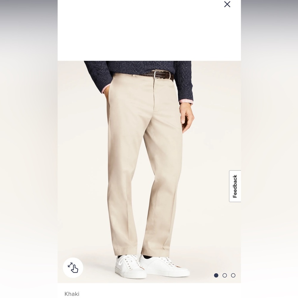 Brooks Brothers Advantage Chino Clark Pants